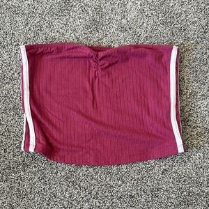 Abercrombie & Fitch Pink Ribbed Top